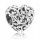  Charms Silver HEART medál C2 karkötőhöz