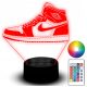 Gyermek éjszakai lámpa - NIKE AIR JORDAN LED CIPŐLÁMPA, VILÁGÍTÁS