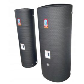    HMV puffertartály INOX rozsdamentes acélból, űrtartalom 160L