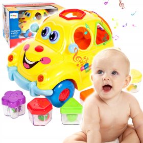   Gyerekválogató - Autó egy autóboltos, blokkokkal, autó vidám