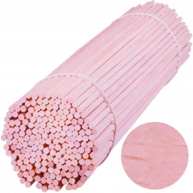    Vattacukor készülék Csodák pálcikán Vattacukorrudak KEREK BÜKK 40 cm bézs/barna 1 W