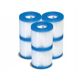   Medence szűrő - Szűrőszűrő H típusú szivattyú szivattyúhoz 1250L/h intex 6 darab