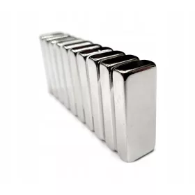 Neodímium mágneses lemez 25X10x5 mm
