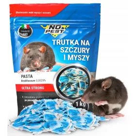   Fa nyest - Erős tészta truttek méreg patkányok és egerek számára 1 kg