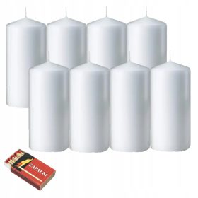   Gyertya - Hagyományos paraffin gyertya Illatosítatlan Aura 1 db.