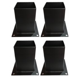   Rögzítő horgony - Horgony, szögletes fa alap, láb, pergola, menedék, 70x70