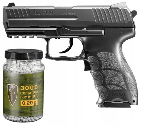 Airsoft fegyver - ASG elektromos pisztoly P30 + kiegészítők