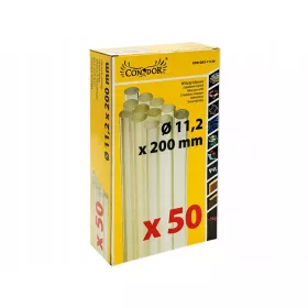   Ragasztó beillesztési patronok 11,2 mm x 200 mm -es készlet 50 db