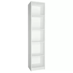  Matkam könyvespolc 39 x 35 x 180 cm fehér