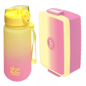   Tizedik doboz, üveg - 400 ml vizes palack. Reggeli coolpack bpa ingyenes