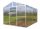 Fólia alagút - Profimet üvegház 5 x 2,85 m x 240 cm