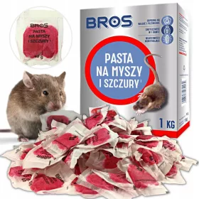   Madárijesztő, állatriasztó - ERŐS MÉREG patkányoknak és egereknek BROS 1 kg