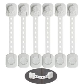   Gyermekbiztonsági biztosítás - Ajtó védelme -korlátozó szekrények az ajtókhoz