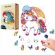 Klasszikus puzzle - Puzzle fa blokkok felnőtt egyszarvúak számára