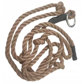 HOSSZÚ mászókötél 4 CSOMÓ 2,4 m FALRA