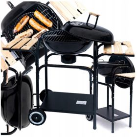  Mirpol faszén grill 43 x 43 cm