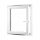 Ablak - PVC ablak 1200 x 500 mm / 120 x 50 cm fehér dönthető