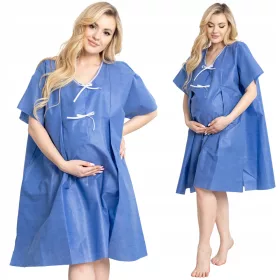   Szoptatós hálóing - 2X Matodress beállított munka a nem szőtt szállításhoz S/M