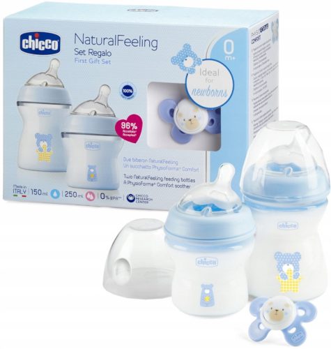  CHICCO ANTI-COLIC PALAC 150ml + 250ml + cumi