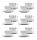Kávéscsészék TETSZETT CLASSIC 12x CSÉSZE 280 ML + ALJZÓ