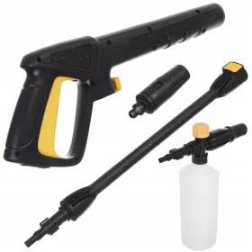   Pisztoly magasnyomású mosóhoz - Fekete Decker Bosch Lancer zongorapisztoly