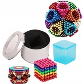   Mágneses készlet - MÁGNESES GOLYÓK NEOCUBE BLOKKOK 5mm 216 SZÍN