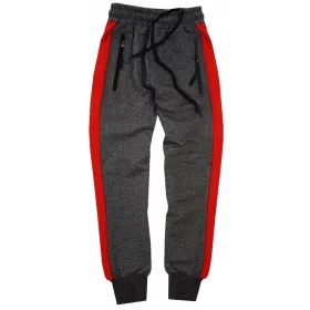   Gyermek melegítőnadrág - Sweatshirt nadrág fiúk grafit lampas 146 h701a