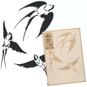   Stencil festéshez - Koporsó tükörrel a lányok ballerinához