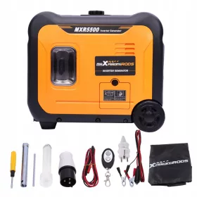   Hordozható egyfázisú áramfejlesztő Maxpeedingrods 5500 W benzin