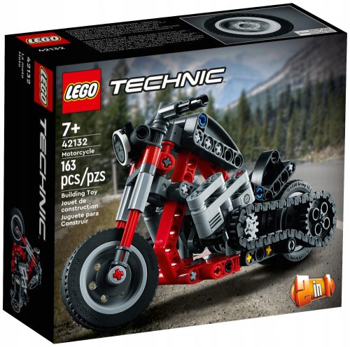 LEGO Technic - LEGO TECHNICS 42132 MOTORKERÉKPÁR CSAPCSOLÓ 2 az 1-ben