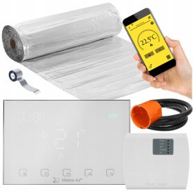    Mission Air fűtőszőnyeg KÉSZLET MAL-160W/m² 6m² WiFi panelekhez