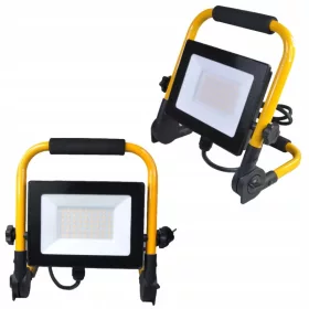    Ecolight LED-es reflektor kábellel, semleges fehér, 4500 lm, 50 W