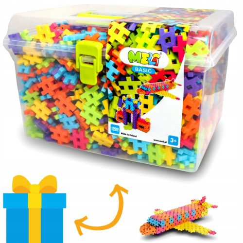  Meli Waffle Blocks Basic Travel Box 1000 db. 50004