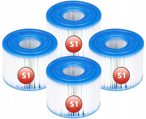 Medence szűrő - 4x Spa szivattyú szűrő jacuzzi intex insert s1