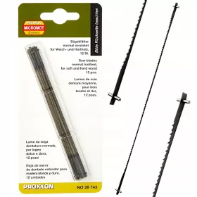   Fűrészek, fűrészlapok - Penge egy 127 mm -es jigsaw 18z proxxon 12 db -hoz.