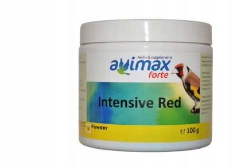 Vitaminok papagájok - Avimax Forte intenzív vörös Kanarek festék
