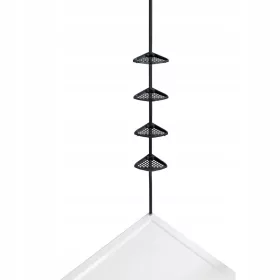  ÁLLÍTHATÓ teleszkópos zuhanypolc, fém