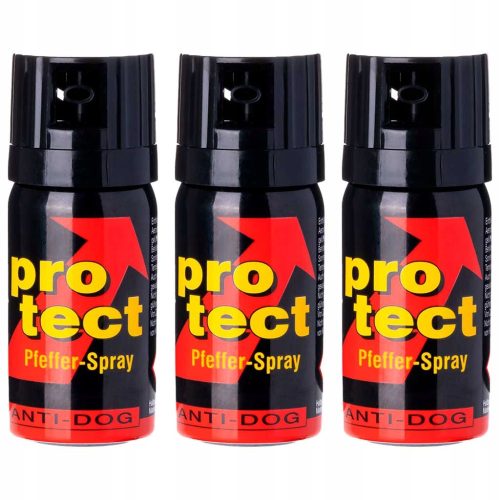 Könny spray - 3 x peple-gáz kutyákhoz 40 ml kiks védje az anti-kutyát