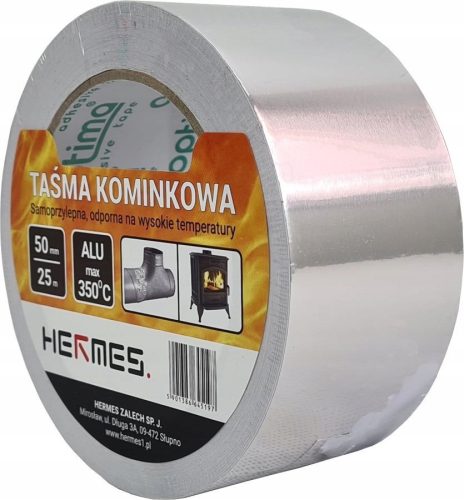 Légkondicionáló szalag - Magas hőmérsékletű alumínium SZALAG 350'C 50x50