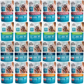   Konzerv macskáknak - Frendi Sachet Kota Mix 4 ízek 24pcs 100 g