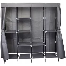    Saska kerti gardrób 1045238 168 x 172 x 45 cm szürke árnyalatok