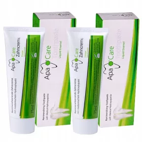   Fogkrém gyerekeknek - Apacare zahncreme 75 ml x2 paszta a caries számára