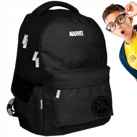   Hátizsák az iskolába - Ifjúsági iskola hátizsák Marvel fekete