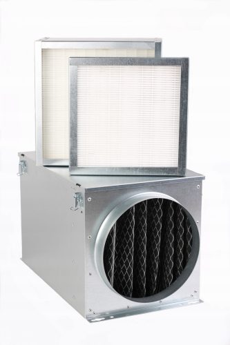 Alkatrész rekuperátor - FÜRDŐSZOBAI VENTILÁTOR 100 mattüveg higrosztát