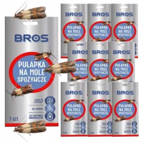   Rovarriasztó - Élelmiszer -lepke csapdába esik a Bros szag nélkül x10 db.