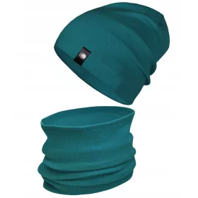 Gyerek sapka - Set Cap + Tuba kémény Beanie r. 54-58