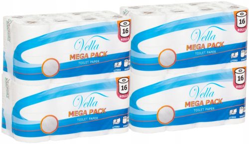 Vécé papír - Lengyel WC -papír fehér 64della vella gazdaság