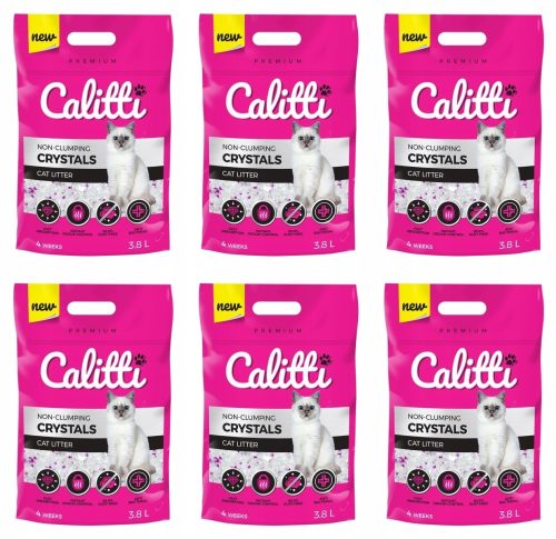 Alom nyulaknak és kis rágcsálóknak - Calitti kristályok silkon kavics 6 x 3,8l