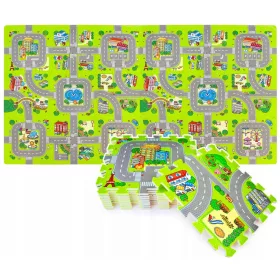  iKido EVA hab puzzle City 2 év + 18 elem 30 x 30 cm