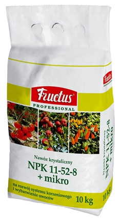 Fructus többkomponensű műtrágya kristályok, 10 kg